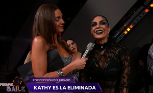 Kathy Contreras se convirtió en la nuevo eliminada de Fiebre de Baile: "Lo dimos todo"