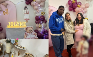 Mike Milfort hizo baby shower de su segunda hija
