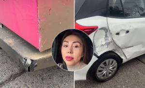 Naya Fácil reveló cuánto le costará arreglo del vehículo que chocó con su Tesla Cybertruck