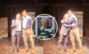Pato Torrres rindió emotivo homenaje a Fernando Kliche en estreno de obra teatral