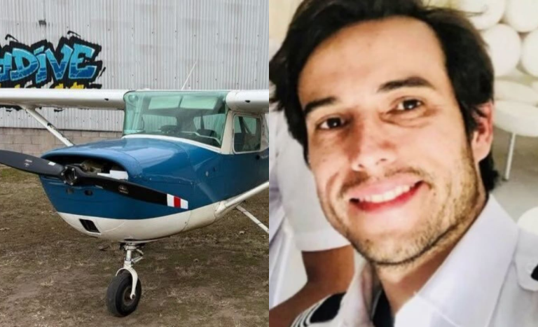 Desclasifican el crudo relato previo de piloto argentino que se lanzó desde avión: 