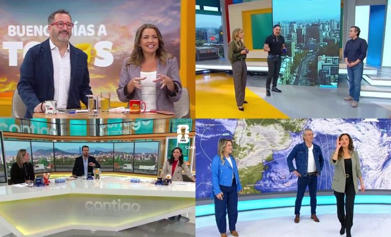 Canal continúa imbatible y otra vez aplastó a su competencia en el rating matinal de este viernes 10