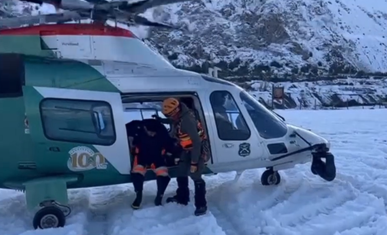 Encuentran con vida a los tres desaparecidos en Cajón del Maipo: estaban en un refugio