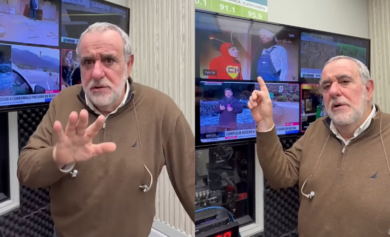 Roberto Dueñas criticó la cobertura de TVN ante intenso sistema frontal en el norte: 