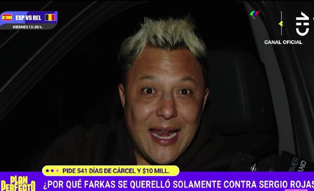 La reacción de Sergio Rojas ante querella de Leonardo Farkas