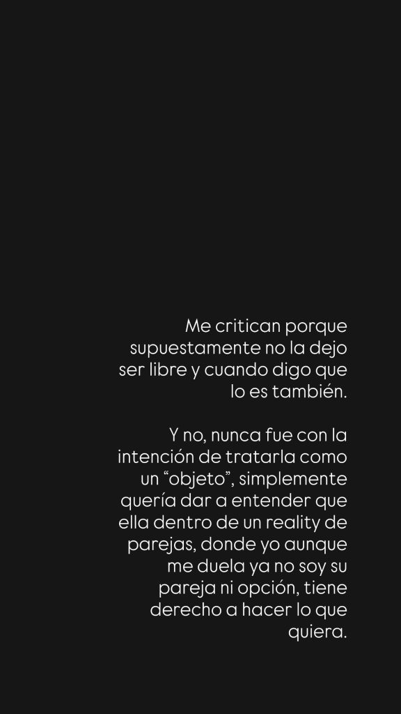 Álvaro Ballero criticó edición de Volverías con tu ex? 2 tras su criticada actitud con Ludmila