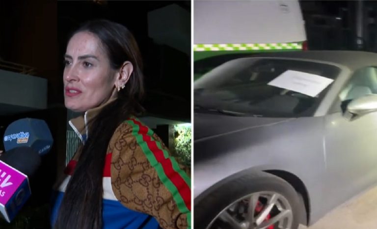 Encuentran Porsche de Adriana Barrientos robado en portonazo: ¿dónde apareció el vehículo?