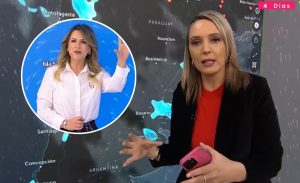 ¿Palo a Michelle Adam? Allison Göhler sorprendió tras cuestionar pronóstico sobre riesgo de tornados