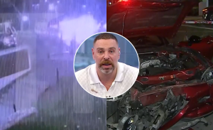 Así ocurrió el accidente entre José Antonio Neme y motociclista en Las Condes: revelan video