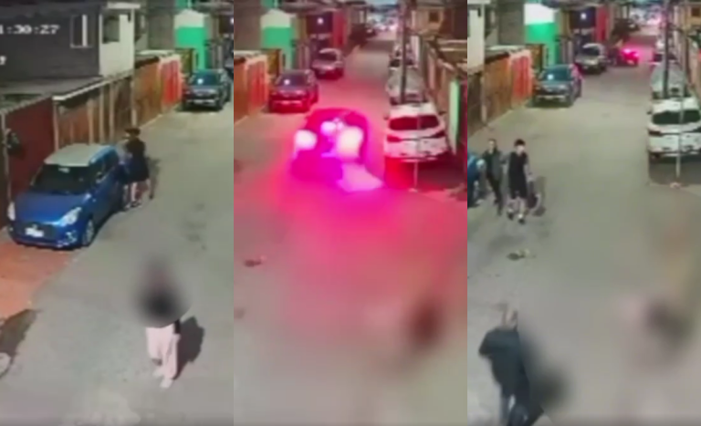 Captan violento atropello de chofer a su expareja en Antofagasta: investigan femicidio frustrado