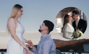Carlita Inostroza y Matt Hunter se casaron por el civil: estas son las primeras imágenes compartidas