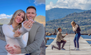 “Para siempre mi amor”: Camila Andrade anunció su compromiso con románticas fotografías