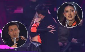 Cristián Henríquez subió corriendo al escenario en final de Fiebre de Baile para abrazar a su hija
