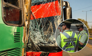 Dos buses interurbanos chocaron en Maipú y dejaron al menos 14 personas lesionadas