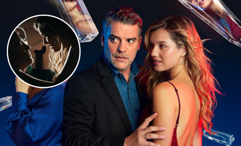 Fernanda Finsterbusch y Diego Muñoz revelaron cómo graban las escenas íntimas en Prohibida Obsesión