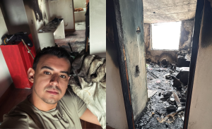 Martín González, panelista de Tevex, sufrió incendio en su departamento: “Mi hermano perdió todo”