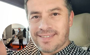 “Siempre te quise ver así”: Leandro Martínez sorprendió a Luis Pedraza al verlo llegar con su bebé