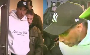 Las imágenes de la detención de Camilo Huerta en el aeropuerto: esposado y con risas nerviosas