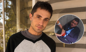 Francisco Dañobeitía se despidió de su rol en 'El Jardín de Olivia' con sangrienta y comentada foto