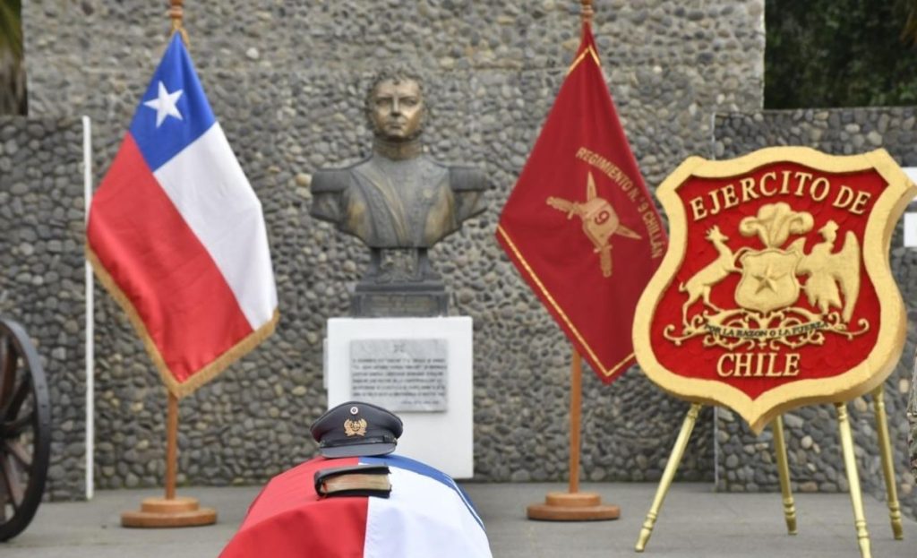 Con honores: así fue el último adiós de militar fallecido durante grave colisión en Los Ángeles