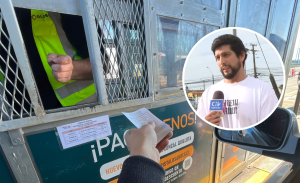 Padre de bebé que nació en auto relató tensión en peaje que les negó la pasada: “Tan poca humanidad”