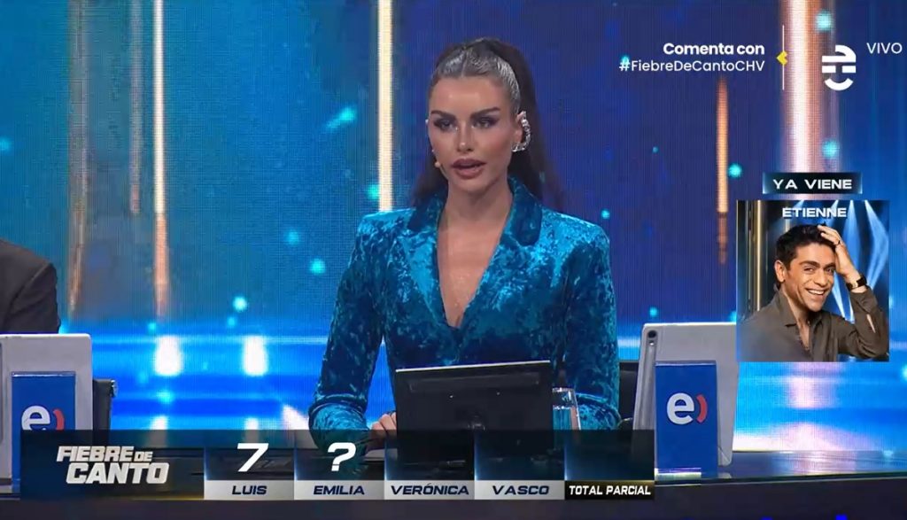 Emilia Dides en Fiebre de Canto