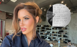 Gala Caldirola reveló la emotiva carta que recibió