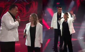 Con hilarante presentación: así fue el debut de María José Quiroz y Kurt Carrera en Fiebre de canto