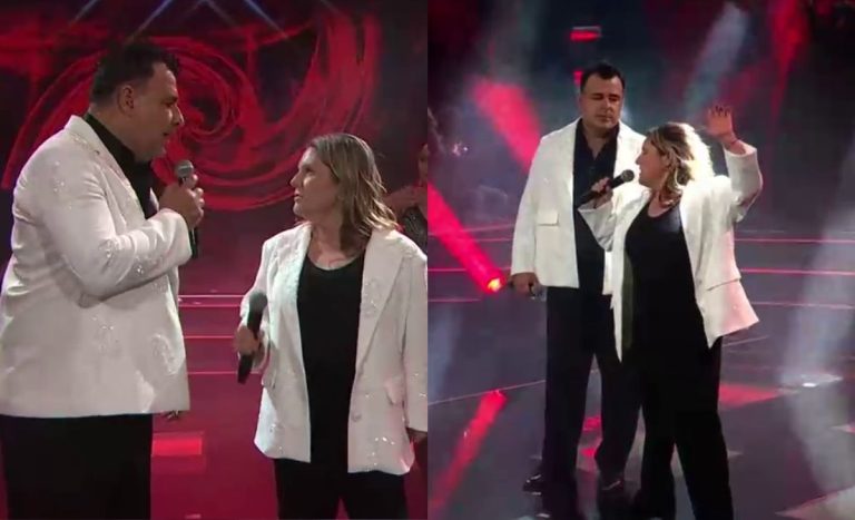 Con hilarante presentación: así fue el debut de María José Quiroz y Kurt Carrera en Fiebre de canto