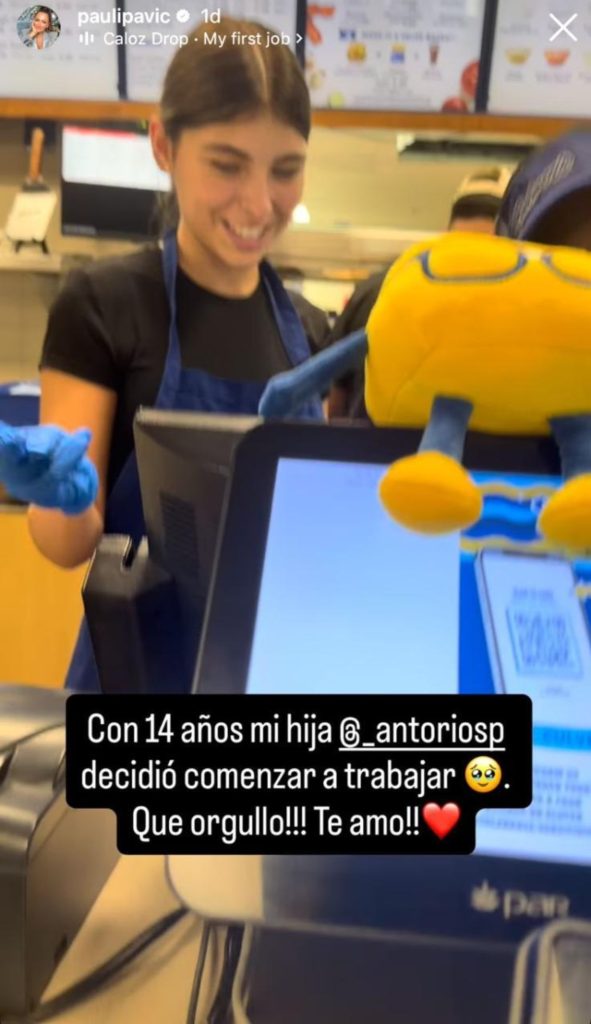 Madre orgullosa: Paula Pavic compartió decisión que tomó su hija de 14 años