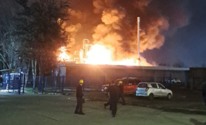 Imágenes del incendio en Quilicura