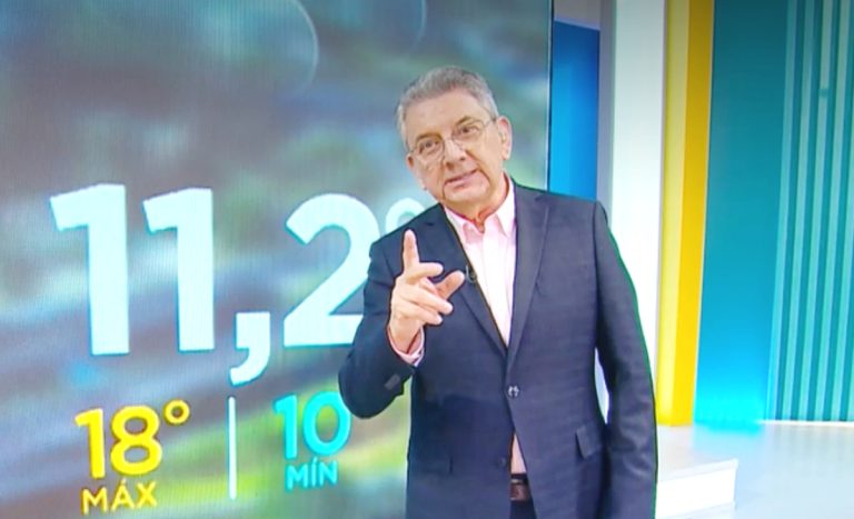 Jaime Leyton regresó a Mucho Gusto con importante pronóstico para Santiago: anunció lluvias intensas