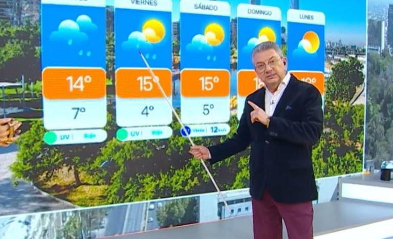 Jaime Leyton reveló cuánto lloverá en Santiago este jueves: adelantó el pronóstico del fin de semana