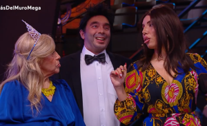 La hilarante imitación de Luis Jiménez, Gala Caldirola y Coté López en Detrás del Muro: 