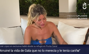 Coté López hizo mea culpa y pidió disculpas a Gala Caldirola: 