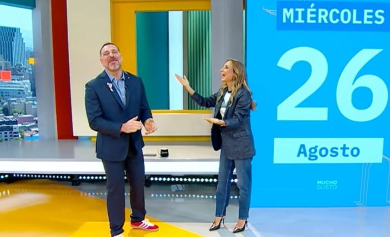 Neme volvió a ‘Mucho Gusto’ y Karen Doggenweiler notó algo extraño en su rostro: “¿Algo te hiciste?”