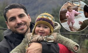 Pangal Andrade enterneció las redes con video de su hija Alanna dando sus primeros pasos