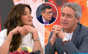 Colombiano puso en aprietos a Priscilla Vargas y 'Repe' con pregunta sobre ex: animadora fue tajante