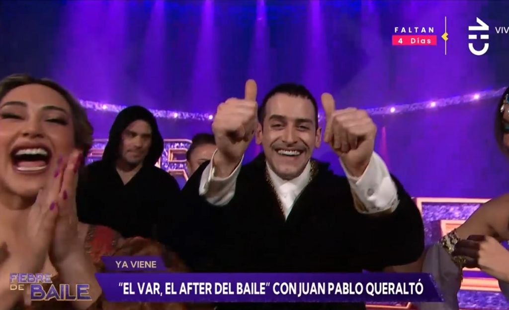 Raffo se convirtió enc el cuarto finalista de Fiebre de Baile