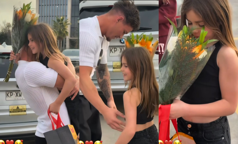 Rai Cerda tuvo tierno gesto con la hija menor de Faloon: sorprendió con regalo de cumpleaños