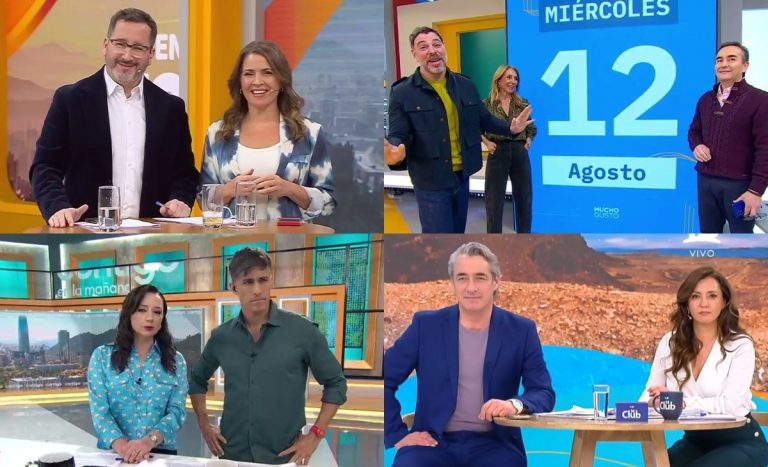 Canal 'amenazó' a principal favorito y casi da el batatazo en el rating matinal de este miércoles 12