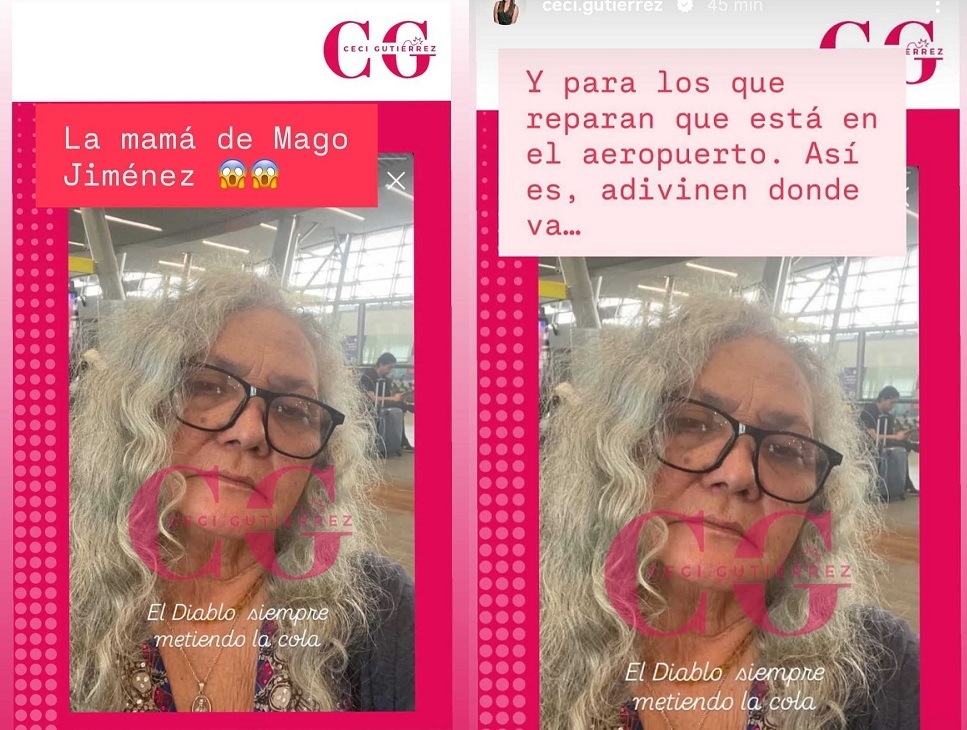 La reacción de la madre de Luis Mago Jiménez tras quiebre con Gala Caldirola