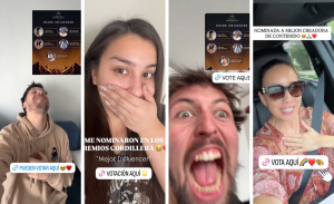 Nominados a los Premios Cordillera 2026 reaccionaron en sus redes sociales