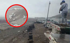 Caída de camiones en cercanías de Zona Franca obligan a activar alerta de evacuación en Iquique