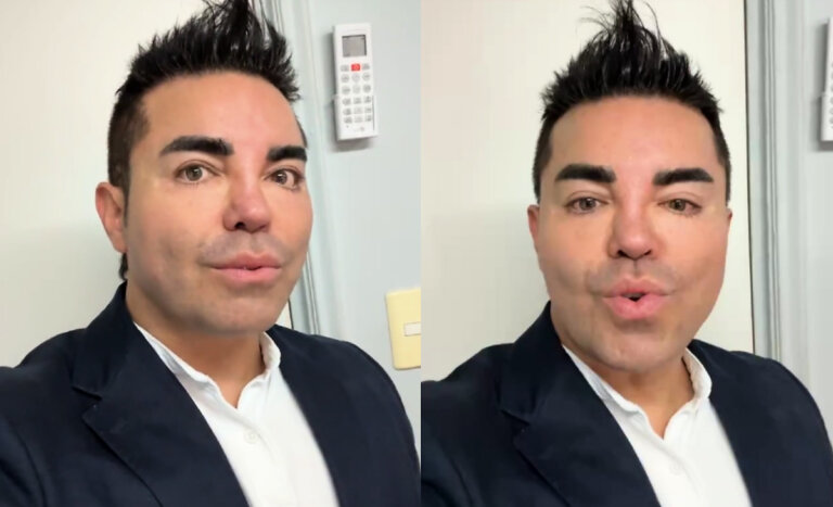 Con 16 kilos menos: Iván Martínez sorprendió con foto de su juventud y reaccionó con humor