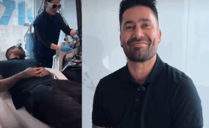 Luis Jiménez decidió borrarse un tatuaje tras polémica entrevista en Primer Plano