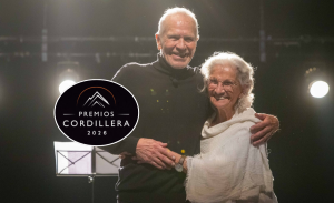 Luz Jiménez y Eduardo Barril por su nominación a Apuesta teatral del año: "Contento, señor contento"