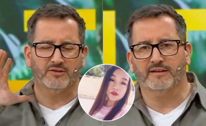 Me parece el peor de los chistes Eduardo Fuentes se indignó con relato del padre de Tanya Aciares