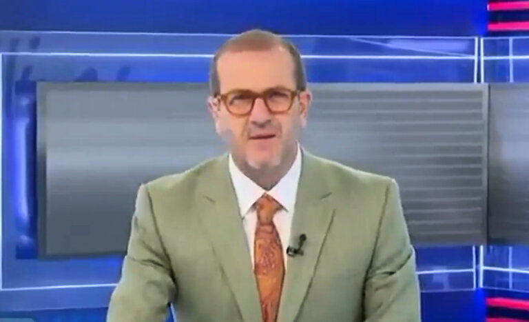 Animador peruano de TV se enojó con camarógrafo y cortó despacho en vivo: respondió a críticas