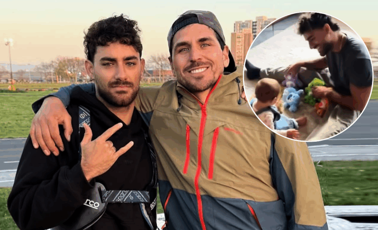 Austin Palao visitó a Pangal en el Cajón del Maipo y se llevó una sorpresa con la pequeña Alanna